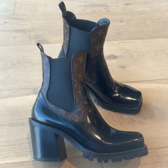 Louis Vuitton Western Style Monogram boots sz. 41 - Picture 12 of 12